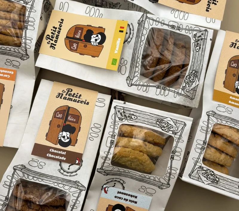 Biscuits en paquets