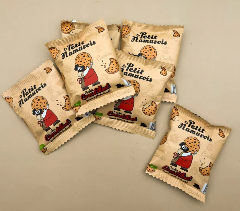 Biscuits emballés individuellement